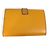 Piccola wallet verticale Anagram Loewe Marrone Giallo - vista 4