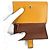Piccola wallet verticale Anagram Loewe Marrone Giallo - vista 7