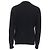 Minimalistischer klassischer V-Ausschnitt-Pullover aus schwarzer Kaschmirwolle von Hermès - Ansicht 5