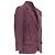 Blazer in lana a righe bordeaux e grigio con tasca a ribalta di Dolce & Gabbana - vista 3
