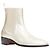 Tom Ford metallic light g leather cuban heels Chelsea ankle boots - view 2