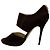 Sandales ouvertes Lagoon en daim marron de Jimmy Choo Rouge - vue 5