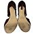 Sandales ouvertes Lagoon en daim marron de Jimmy Choo Rouge - vue 9