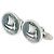 Autre Marque Gemelli in argento 925 Georg Jensen Nave - vista 2