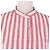 Camisa de algodón Jil Sander JSPU601201 Rosa Blanco - vista 4