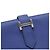 Cartera larga Hermès Béarn Soufflet en Epsom Azul - vista 5