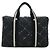 Borsa in nylon della linea Travel di Chanel Nero Rosso