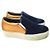 Autre Marque Joshua Sanders SATIN SLIP-ON Sneaker Blau Orange - Ansicht 3