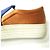 Autre Marque Joshua Sanders SATIN SLIP-ON Sneaker Blau Orange - Ansicht 7
