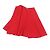 Falda de lino Caleche bordada de Hermès Roja - vista 5