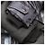 Autre Marque JAQUETA CLAMP ECWCS JACKET-29 de seda Preto Azul marinho - vista 6