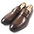 Autre Marque Berluti Refret Patina Leder Slipper Braun