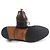 Autre Marque Berluti Refret Patina Leder Slipper Braun - Ansicht 5