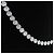 Collana in cristallo Swarovski Argento - vista 4