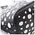 Bolso tote limitado LOUIS VUITTON × yayoi kusama Neverfull MM Monogram Empreinte Negro Blanco - vista 5