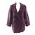 Autre Marque Chaqueta de doble botonadura con estampado total LEONARD FASHION Púrpura