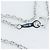 Collana in perle e diamanti in oro bianco Au750 Mikimoto Argento - vista 3