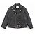 Autre Marque Lammleder Kinderjacke Beautiful People Schwarz