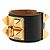 Ring Bracciale Collier de Chien Epsom Hermès Nero - vista 2