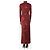 Reformation Rotes Tommie Strick-Maxikleid - Größe XS - Ansicht 2
