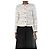Ba&Sh Ecru Roza Tweed-Jacke - Größe UK 6 Roh
