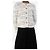 Ba&Sh Ecru Roza Tweed-Jacke - Größe UK 6 Roh - Ansicht 3