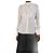 Ermanno Scervino Creme Seidenbluse mit Spitzendetails - Größe UK 6 Roh