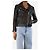 Samsoe & Samsoe Schwarze Leder-Bikerjacke - Größe XS - Ansicht 3