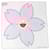 Louis Vuitton Monogram Cherry Blossom Silk Scarf Pink  ref.2518325