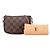 Pochette Accessorio Mini Damier Louis Vuitton Marrone - vista 9