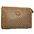 Céline Clutch Pochette Celine Macadam Beige