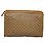 Céline Clutch Pochette Celine Macadam Beige - vista 2