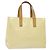Borsa Reade Monogram Vernis PM di Louis Vuitton Beige