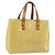 Borsa Reade Monogram Vernis PM di Louis Vuitton Beige