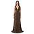 Roberto Cavalli Abendkleid Leopard Print Braun - Ansicht 4