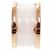 Bulgari Bvlgari B-ZERO1 4-Band Ring Weiß Golden - Ansicht 3