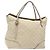 Borsa a mano in pelle GG Canvas Guccissima bianca oro 353120 Auth bs29328 Bianco D'oro