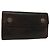 Cartera larga de cuero Wave Cross Ball Chrome Hearts verde Auth 136315