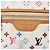 LOUIS VUITTON Pochette MM Monogram Multicolore Bianca M60028 LV Auth 134908V Bianco - vista 17