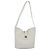 BALLY Borsa a Spalla Trapuntata in Pelle Bianca e Oro Auth BA5391 Bianco D'oro