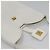 BALLY Borsa a Spalla Trapuntata in Pelle Bianca e Oro Auth BA5391 Bianco D'oro - vista 6