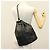 BALLY Borsa a Spalla in Pelle Nera Auth BA5494 Nero - vista 19