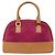 Céline Borsa a mano in tela Macadam C di CELINE in pelle scamosciata viola e oro Auth BA5262 D'oro Porpora - vista 2