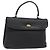 BALLY Borsa a Mano Trapuntata in Pelle Oro Nero Auth BA5149 D'oro