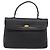 BALLY Borsa a Mano Trapuntata in Pelle Oro Nero Auth BA5149 D'oro - vista 13