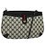 Borsa a Spalla Gucci GG Supreme Sherry Line PVC Blu Navy Oro 39 02 026 Auth BA5255 D'oro