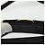 Borsa a Spalla Salvatore Ferragamo Vala Satin Nero Oro Auth 142122 D'oro - vista 14