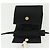 Borsa a Spalla Salvatore Ferragamo Vala Satin Nero Oro Auth 142122 D'oro - vista 20