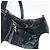 Borsa a Spalla Salvatore Ferragamo Vala Satin Nero Oro Auth 142122 D'oro - vista 21
