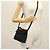 Borsa a Spalla Salvatore Ferragamo Vala Satin Nero Oro Auth 142122 D'oro - vista 24